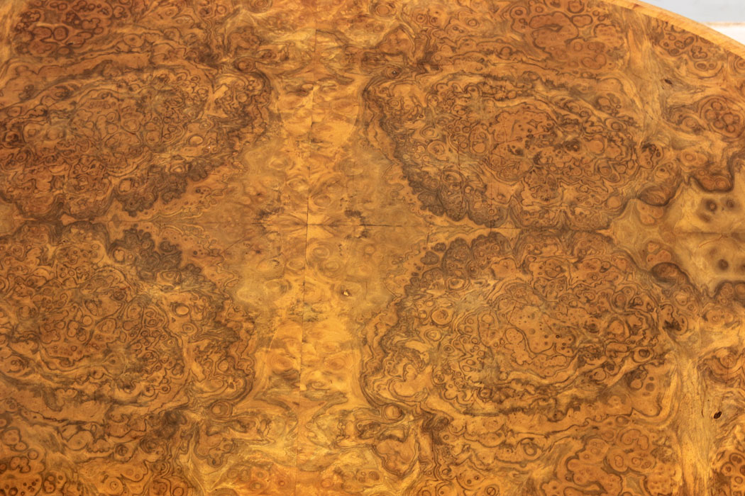 10989r10 Antique Burr Walnut Coffee Table,