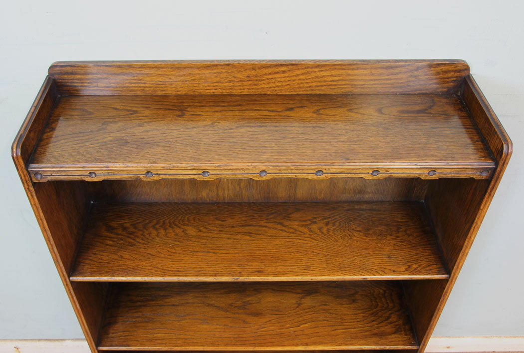 10995r6 Antique Open Bookcase, Lincolnshire,