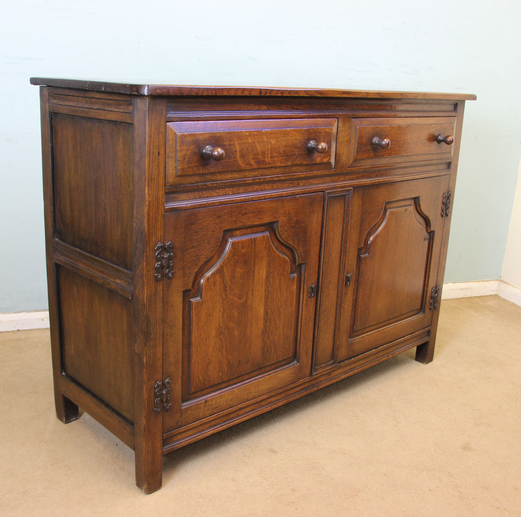 11016r6 Antique Oak Sideboard Dresser Base, Oak Sideboard Dresser Base