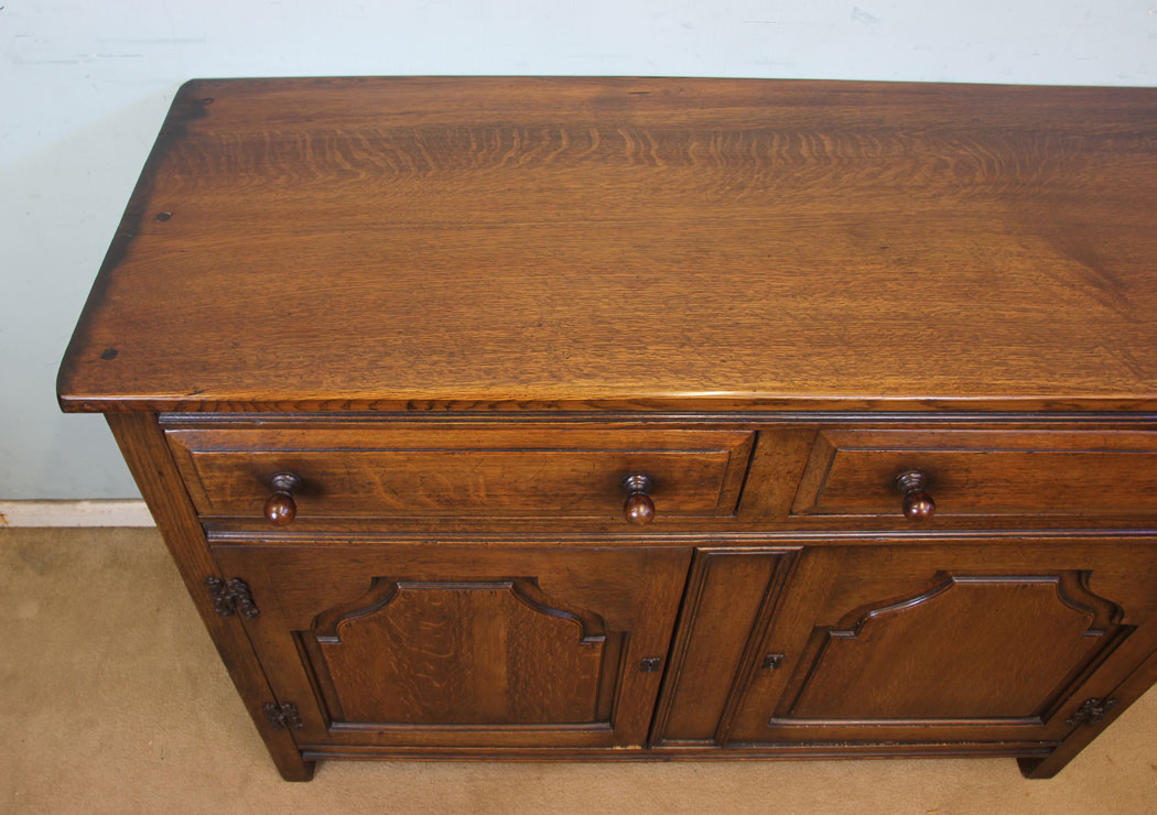 11016r7 Antique Oak Sideboard Dresser, Oak Sideboard Dresser Base
