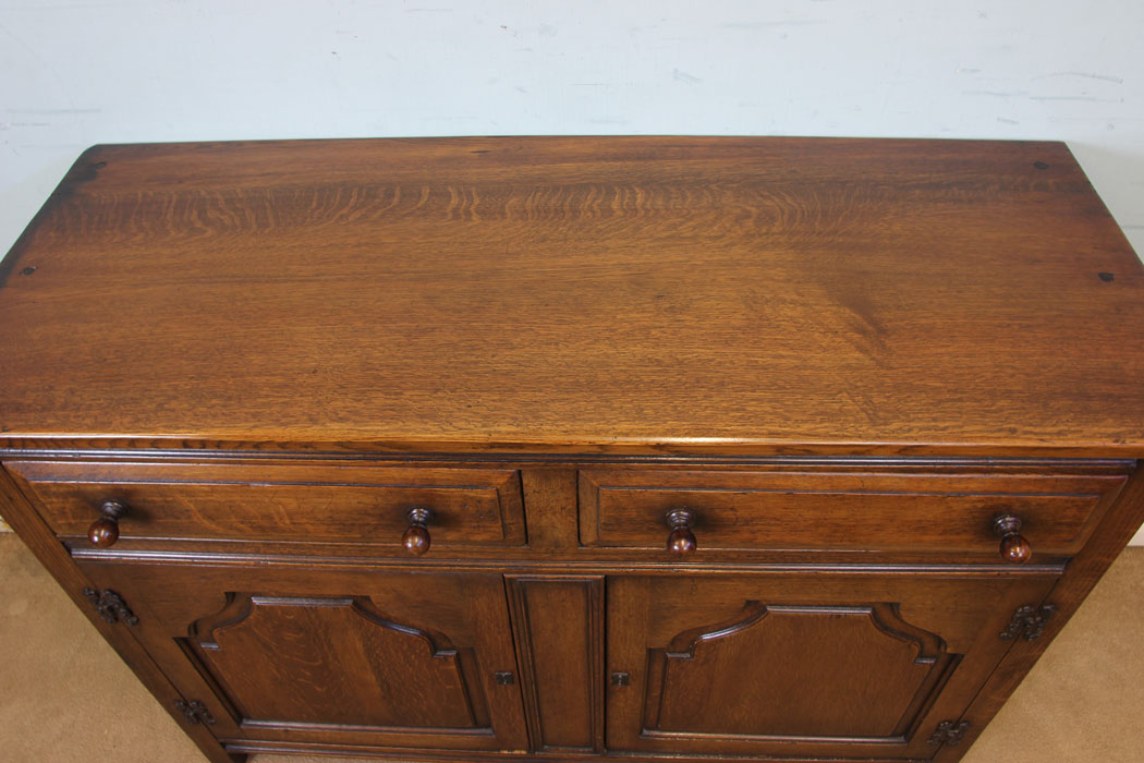 11016r9 Antique Oak Dresser Base, Lincolnshire, Oak Sideboard Dresser Base