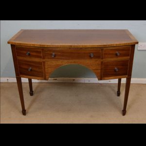 Georgian Style Mahogany Side Table Writing Desk