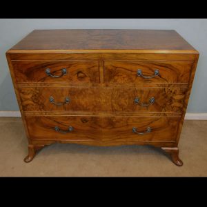Figured Walnut Chest of Drawers