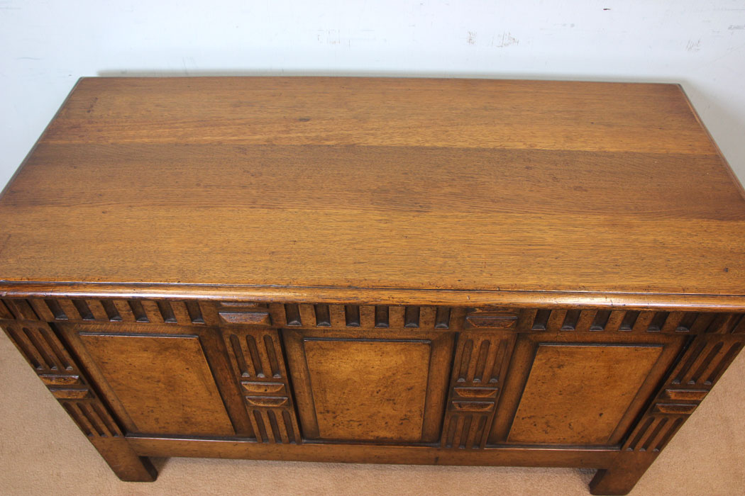 Antique Oak Blanket Chest, Coffer, Norfolk, Antique Oak Coffer Blanket Chest