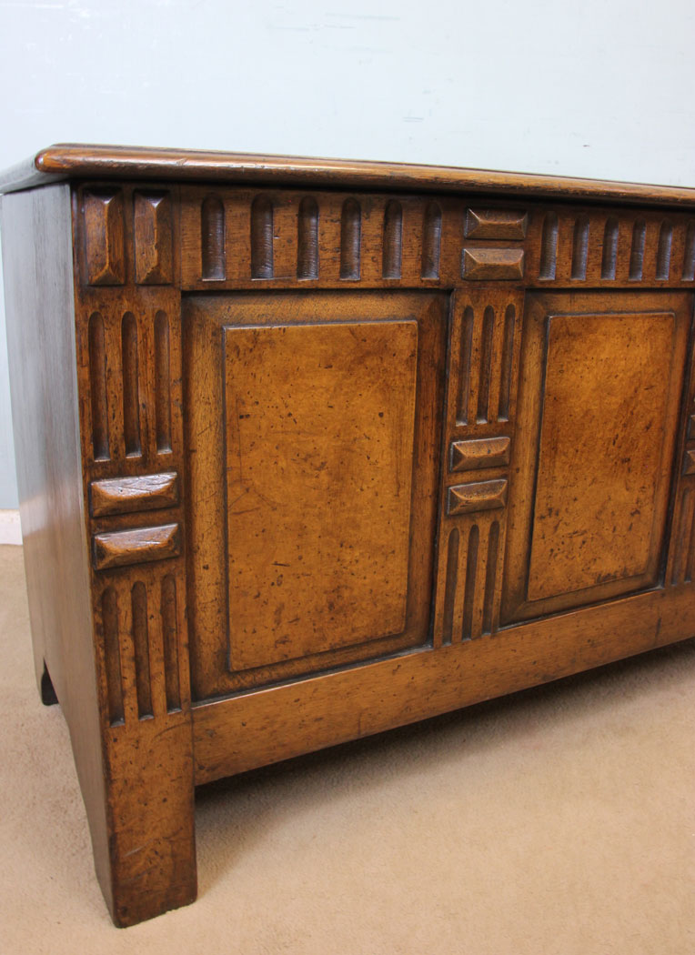 Antique Oak Blanket Coffer, London,