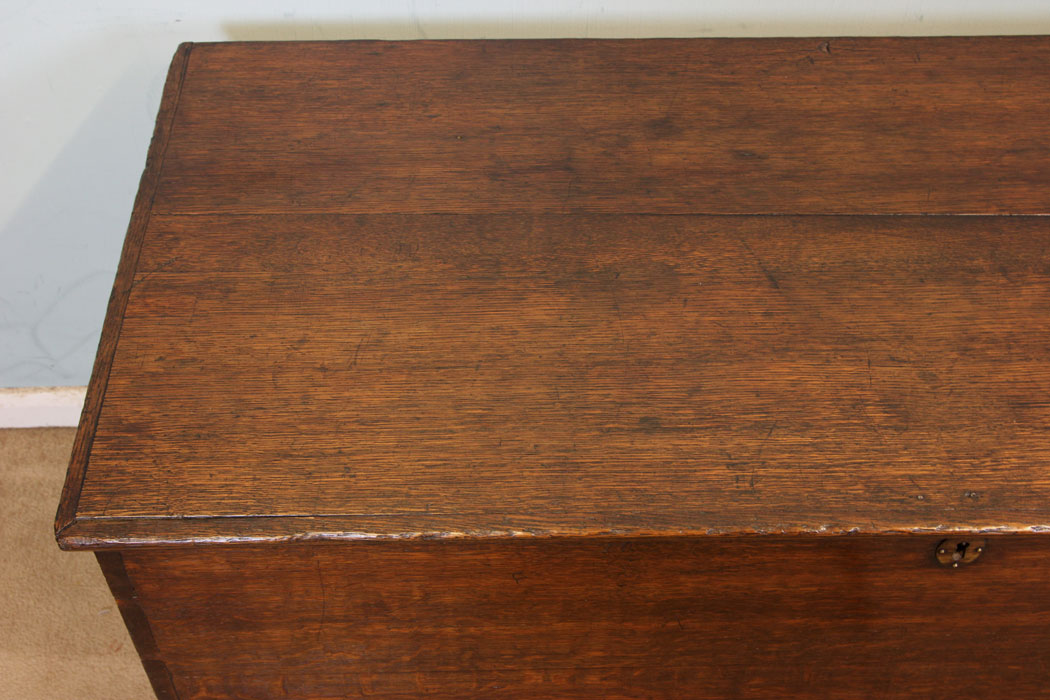 Antique Oak Mule Chest, (4) Antique 19th Century Oak Mule Chest,