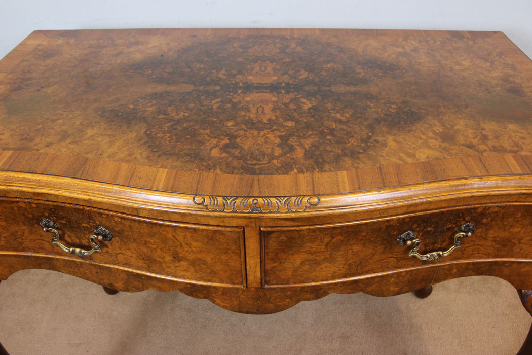 Antique Walnut Side Table, (2)