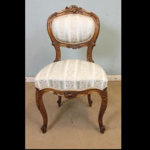 Antique Walnut Single Side Chair