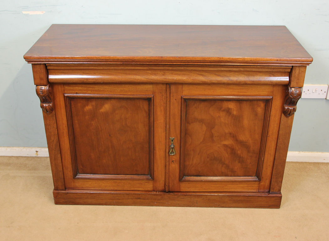 Antique Chiffonier Sideboard Base London, Antique Mahogany Chiffonier Sideboard Base