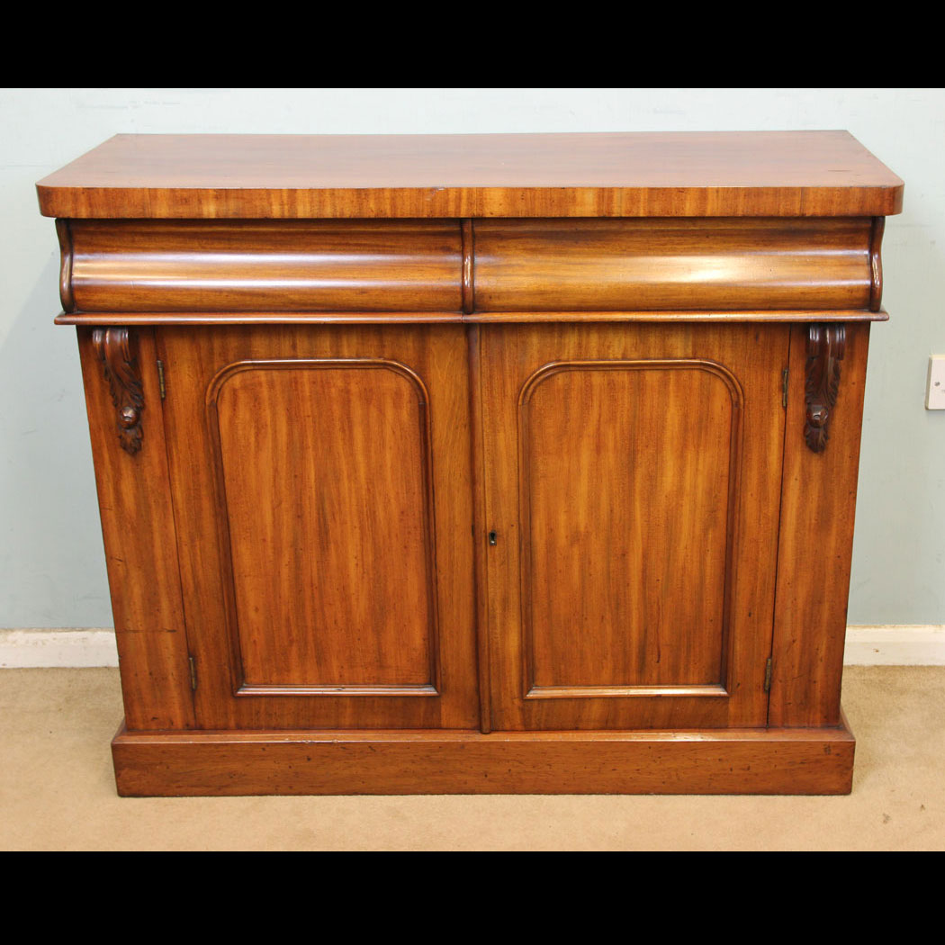 Antique Chiffonier, Antique Victorian Mahogany Chiffonier Sideboard Base