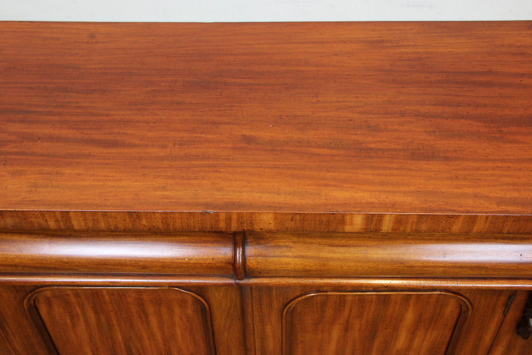 Antique Victorian Chiffonier Sideboard, Antique Victorian Mahogany Chiffonier Sideboard Base