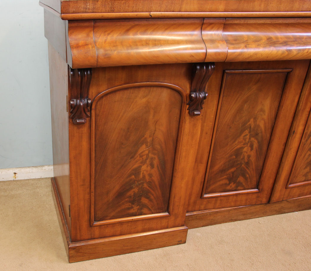 Antique Victorian Mahogany Chiffonier Sideboard, Server, Antique Victorian Mahogany Sideboard Base