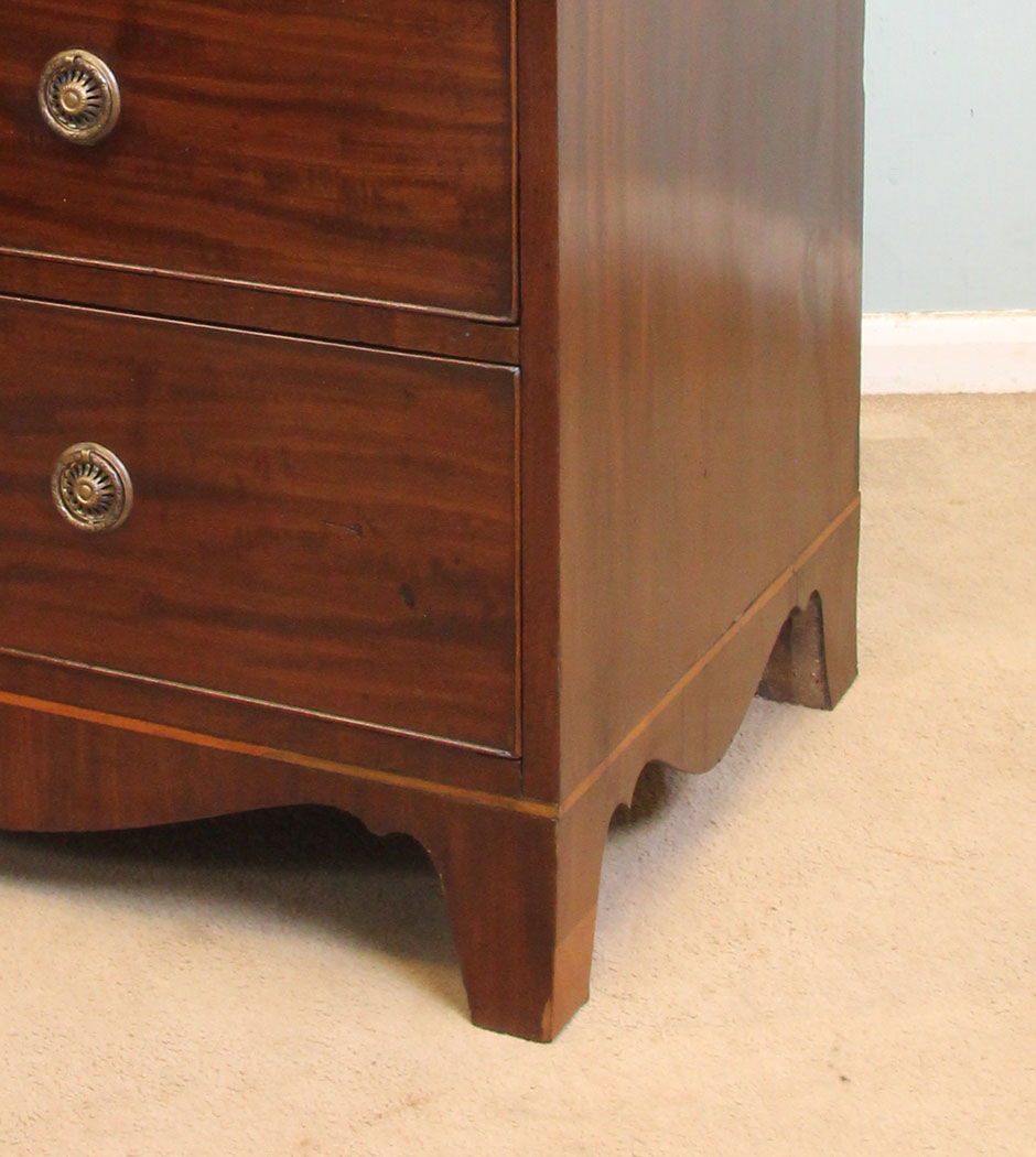 Antique Mahogany Chest of Drawers, Lincolnshire, Antique Victorian Mahogany Chest of Drawers.