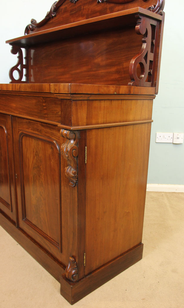 Antique Mahogany Chiffonier, Antique Victorian Mahogany Chiffonier Sideboard