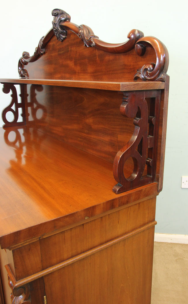 Antique Mahogany Chiffonier, Sideboard, Antique Victorian Mahogany Chiffonier Sideboard