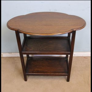 Shaped Oak Occasional Table