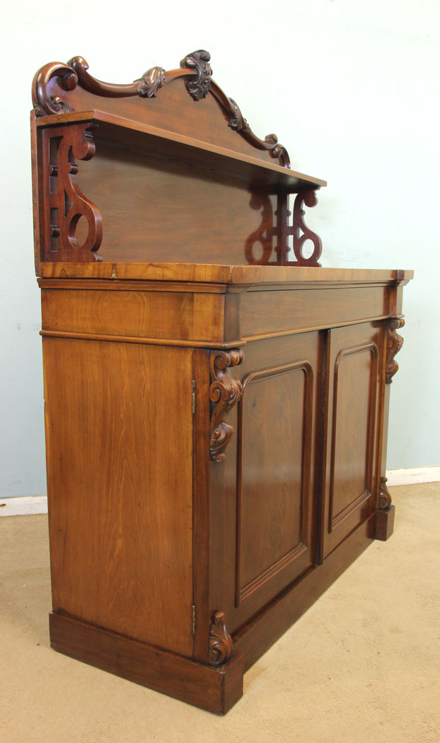 Antique Victorian Mahogany Chiffonier, Antique Victorian Mahogany Chiffonier Sideboard