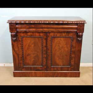 Antique Victorian Mahogany Chiffonier Sideboard Base