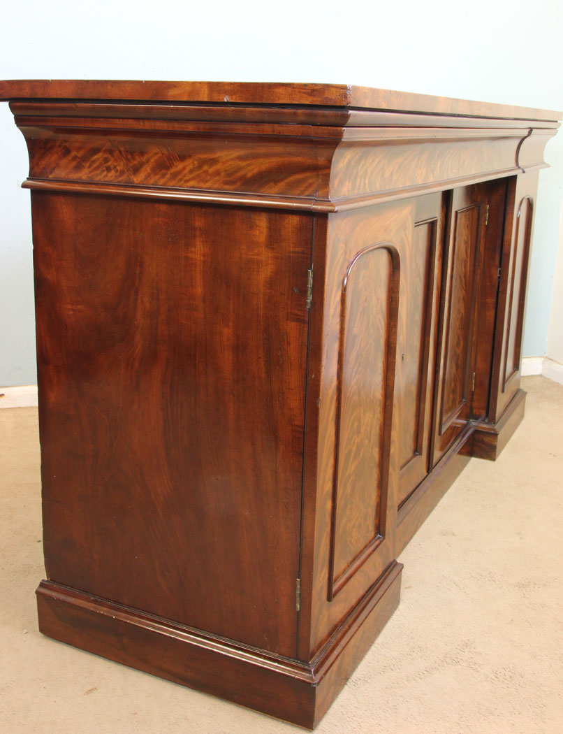 Quality Antique Mahogany Sideboard, Quality Victorian Mahogany Chiffonier Sideboard Base