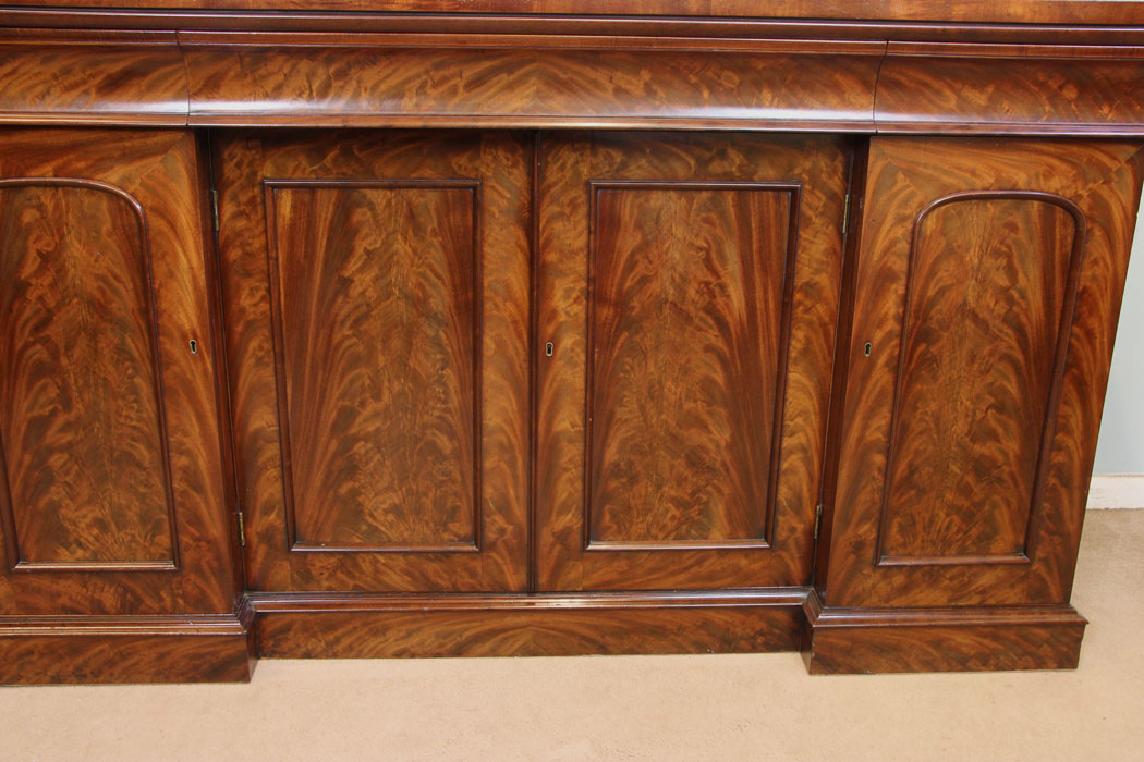 Quality Victorian Mahogany Sideboard, Quality Victorian Mahogany Chiffonier Sideboard Base