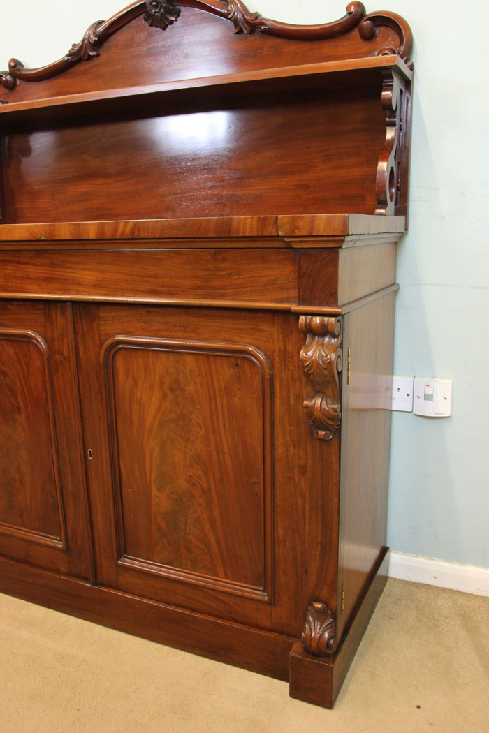 The Antique Shop, Victorian Chiffonier, Antique Victorian Mahogany Chiffonier Sideboard