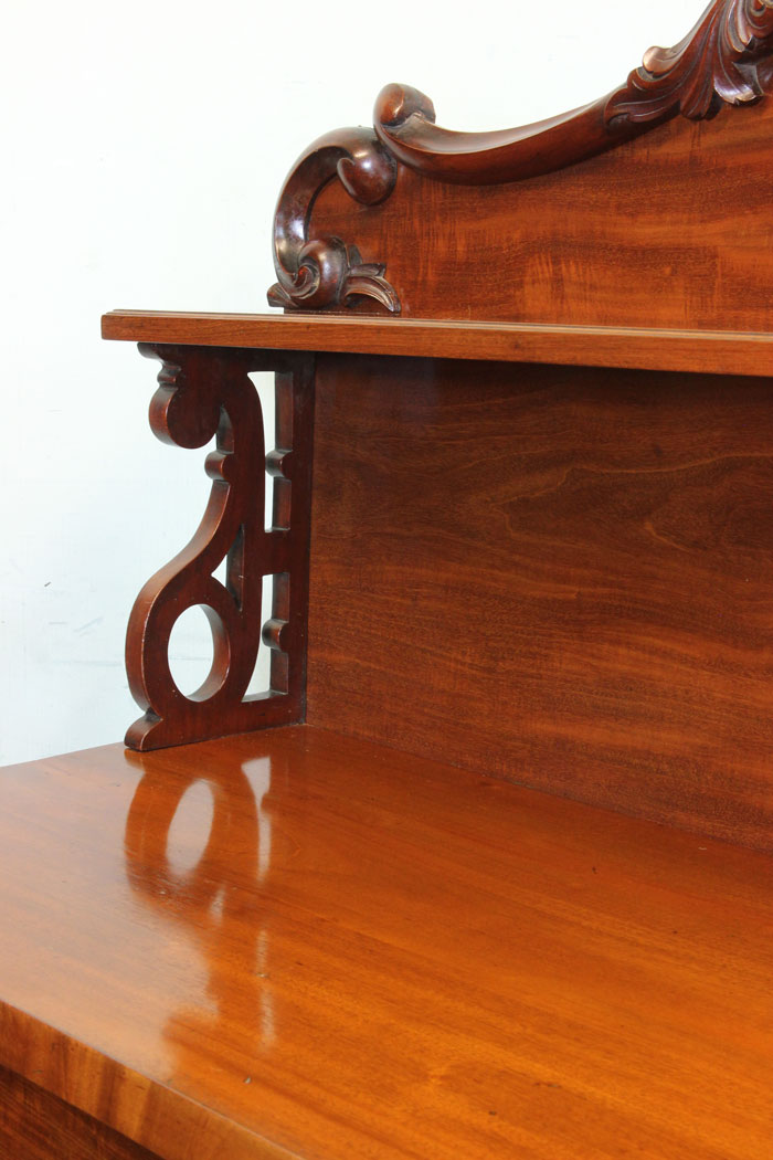 Victorian Mahogany Chiffonier, Sideboard, Antique Victorian Mahogany Chiffonier Sideboard