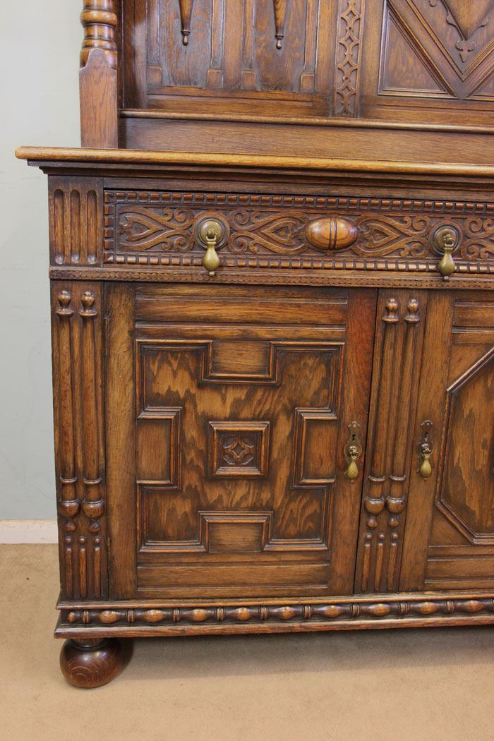 11209r5 Antique Oak Sideboard Dresser, Antique Oak Sideboard Dresser