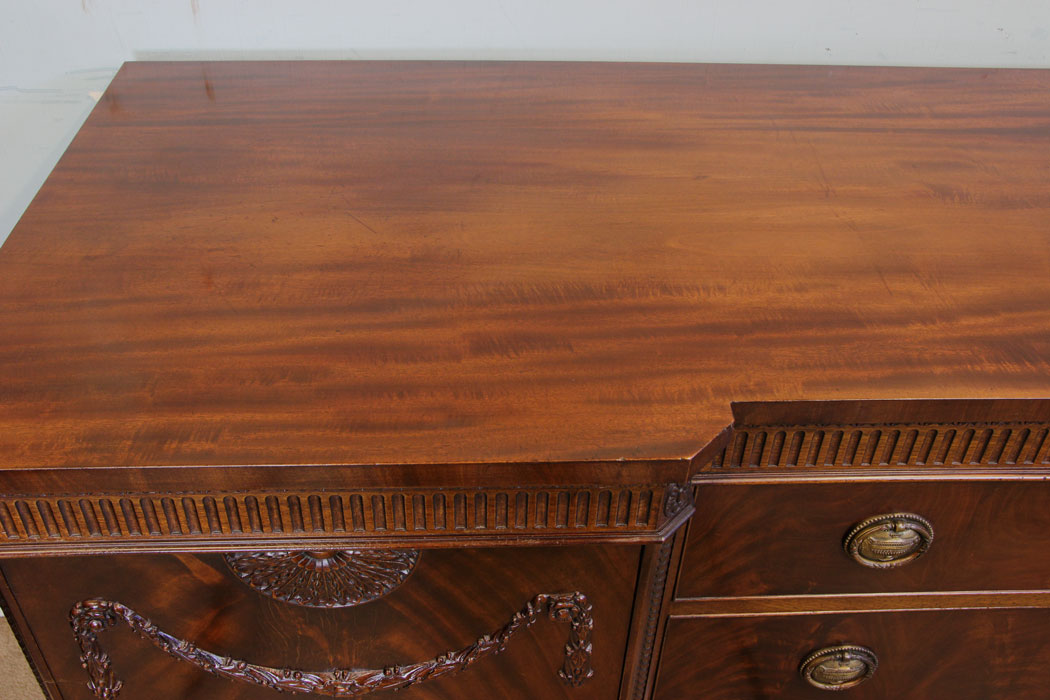11211r19 Antique Mahogany Sideboard, Cambridgeshire, Antique Mahogany Breakfront Sideboard Dresser