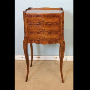 Antique Kingwood Side Table / Bedside Table