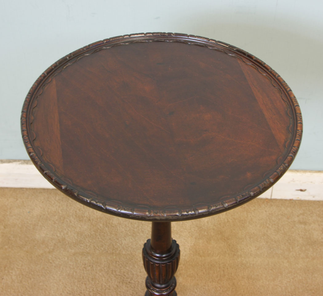 11226r5 Antique Mahogany Wine Table. Antique Mahogany Wine Table.