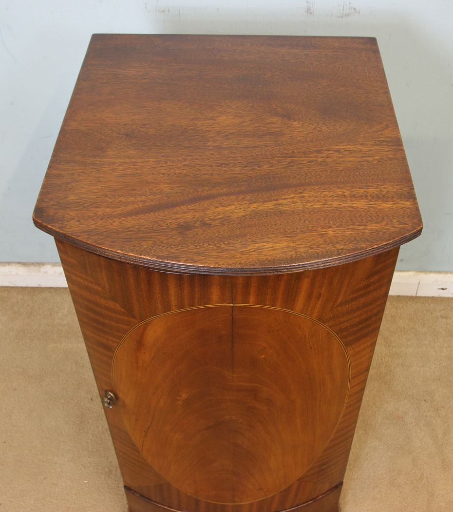 11227r7 Antique Mahogany Bedside Cabinet Antique Mahogany Bedside Cabinet