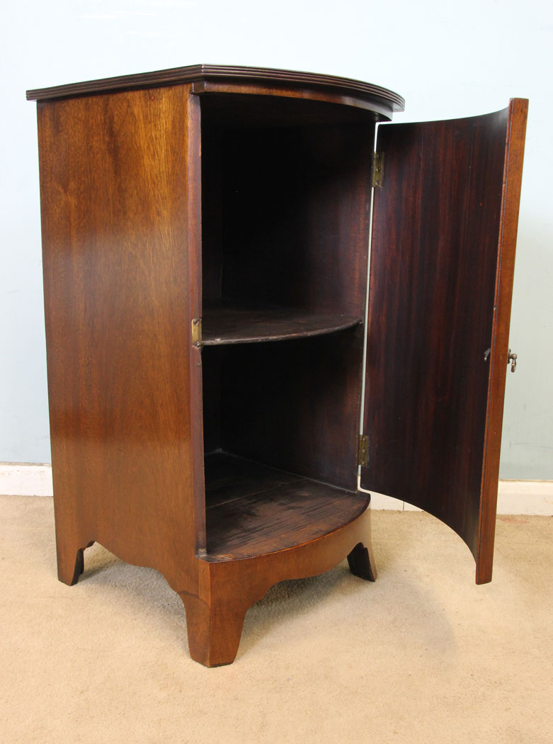 11227r8 Antique Mahogany Bedside Cabinet Antique Mahogany Bedside Cabinet