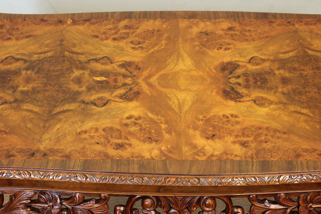 11229r6 Burr Walnut Coffee Table Burr Walnut Coffee Table