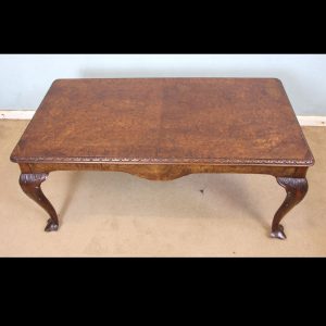 Antique Burr Walnut Coffee Table