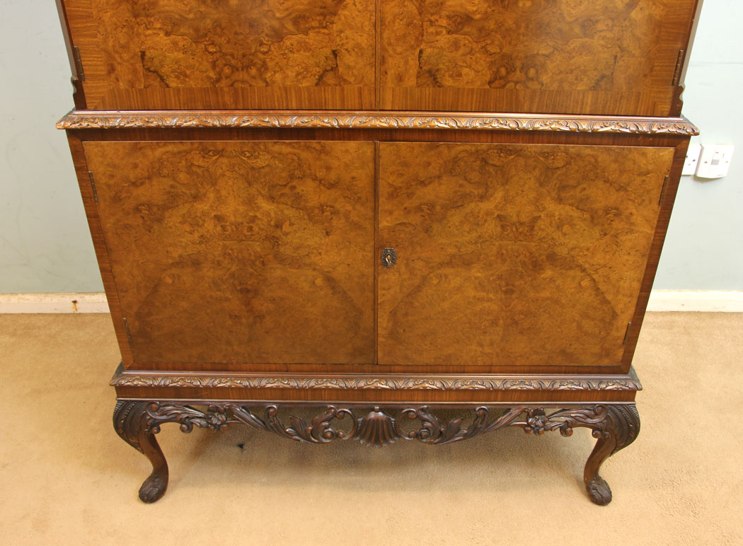 11291r5 Antique Burr Walnut Drinks Cabinet, . Burr Walnut Cocktail Drinks Cabinet