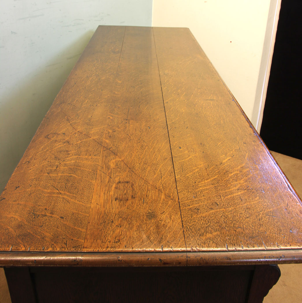 11293r7 Antique Oak Sideboard Dresser Base, Antique Carved Oak Sideboard Dresser Base