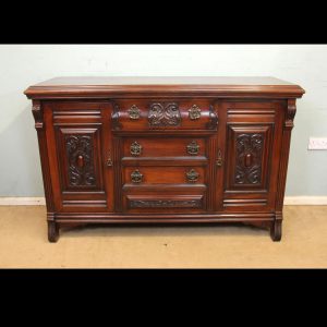 Antique Walnut Chiffonier Sideboard, Server, Dresser Base