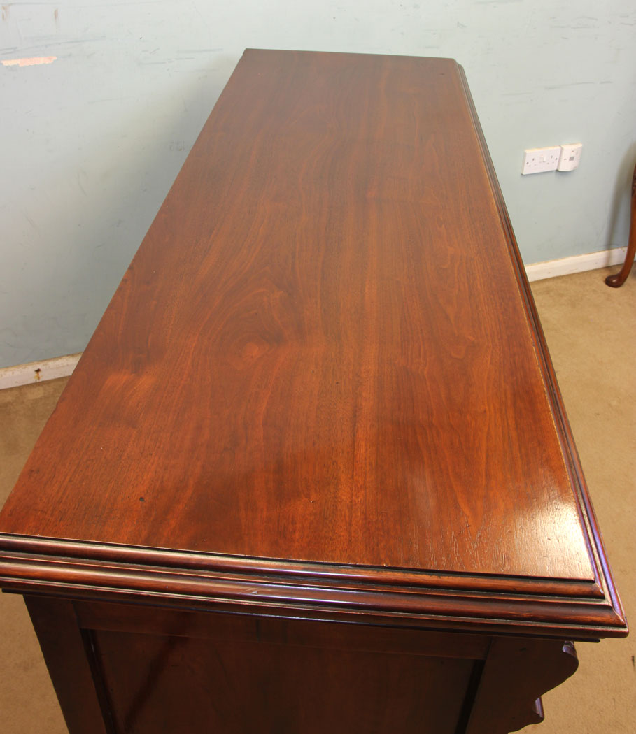 11295r9 Antique Walnut Sideboard, Server, Antique Walnut Chiffonier Sideboard, Server, Dresser Base