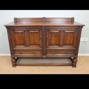 Antique Oak Sideboard Dresser Base