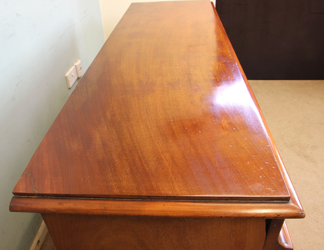 11317r12 Antique Victorian Mahogany Chiffonier Sideboard Base, Antique Victorian Mahogany Chiffonier Sideboard