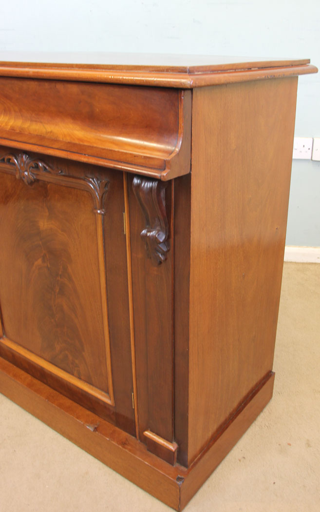 11317r7 Antique Victorian Mahogany Chiffonier Sideboard Base, Antique Victorian Mahogany Chiffonier Sideboard