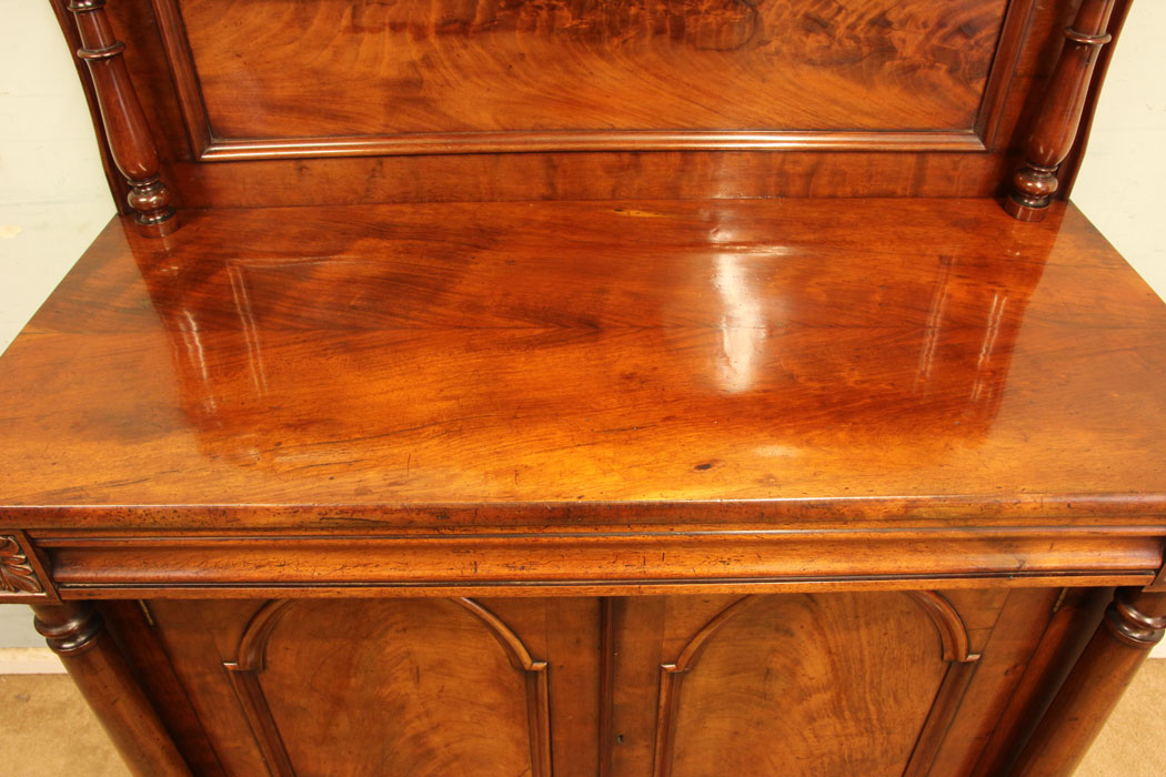 11318r11 Antique Victorian Mahogany Chiffonier Sideboard, Antique Victorian Mahogany Chiffonier Sideboard