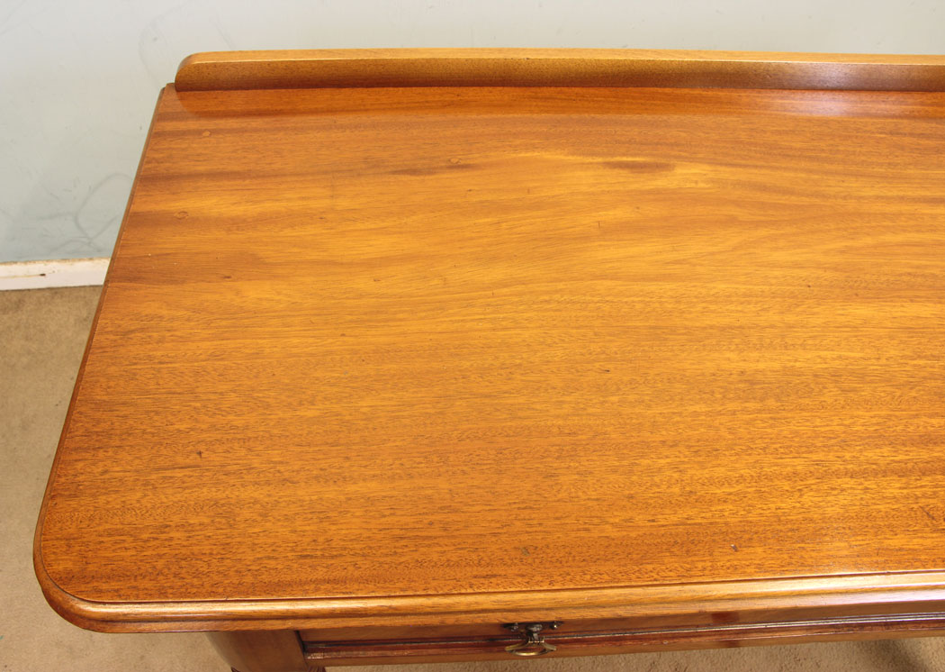 11325r8 Antique Victorian Walnut Side Writing Table, Antique Victorian Walnut Side Writing Table