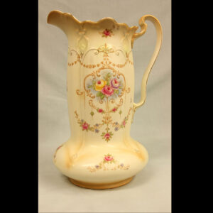 Antique Impressive Large Decorated Crown Ducal Ware Jug