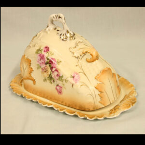 Antique Shaped Cheese Dish