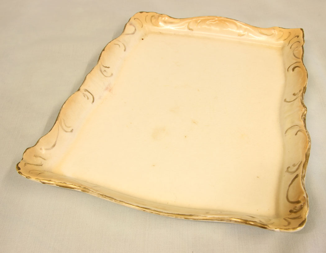 11413r7 Antique Devon Wear Shaped Cheese Dish & Cover, Antique Devon Wear Shaped Cheese Dish & Cover