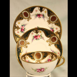 Vintage Noritake Porcelain Trio Cup Saucer & Plate