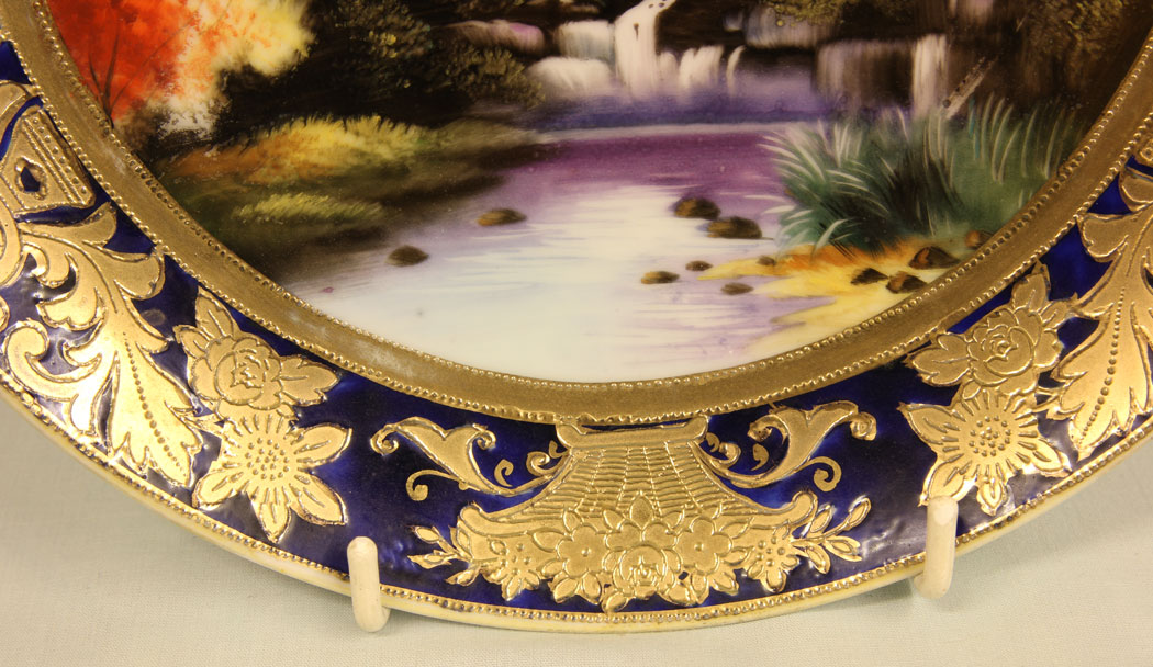 11449r7 Noritake Cabinet Plate, Wonderful Noritake Cabinet Plate