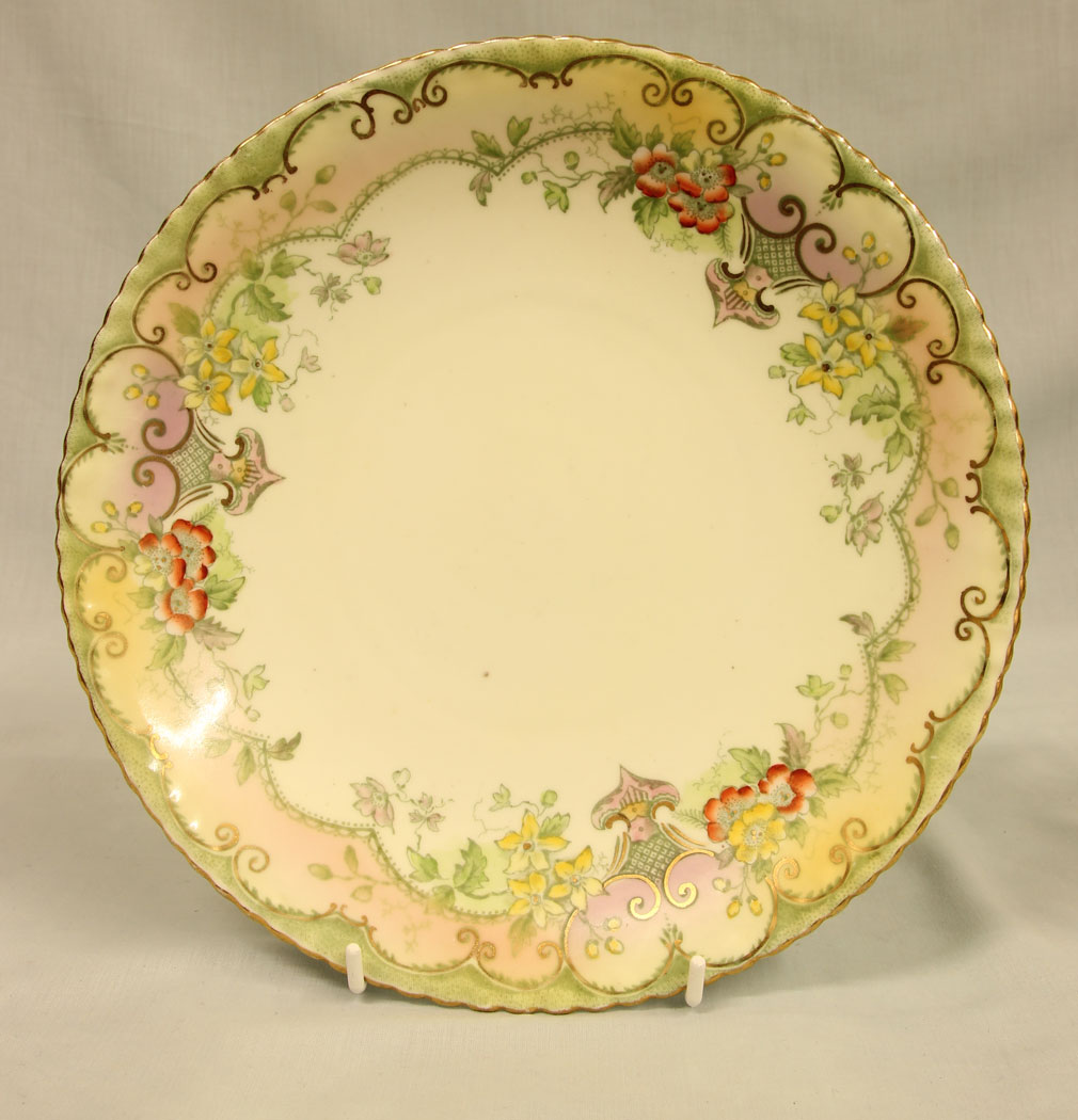 11455r7 Antique 32 Piece China Tea Set. Antique 32 Piece China Tea Set