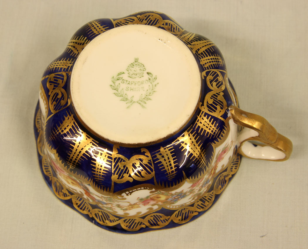 11456r6 Antique Staffordshire Trio, Antique Staffordshire Trio.